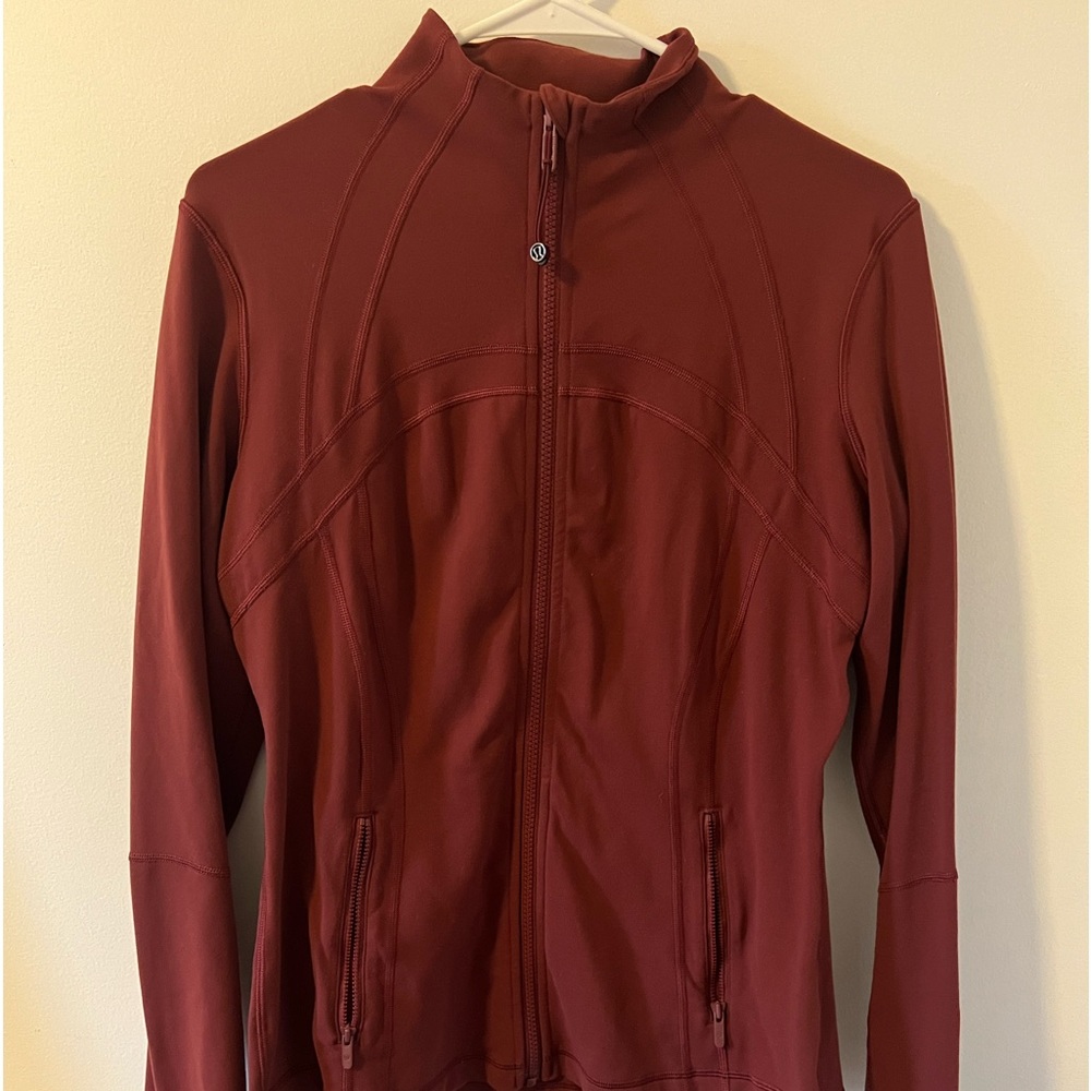 Maroon lululemon jacket